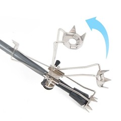 Trekking Pole Crampons Walking Sticks Attachment for Outdoor Trekking Travel