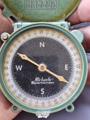 Vtg Uncle Mike’s Sportsman Precision Compass By Michaels Of Oregon Working V8