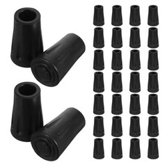 30 Pcs Non-slip Adhesive Tip for Crutches Hiking Stick Accessory