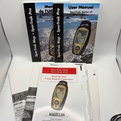 Magellan SporTrak Pro Map Handheld GPS W/ Manuals, Firmware disk, and PC cable