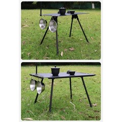 Adjustable Foldable Aluminum Table Legs Outdoor Camping For IGT Tubes 14mm 16mm