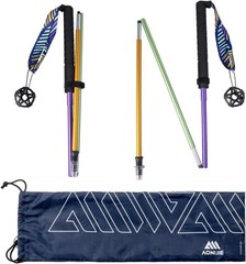 Collapsible Trekking Poles Walking Hiking Sticks Trail Running