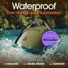 Waterproof Dry Bag – Roll Top Waterproof Backpack Sack Keeps 55L Forest Green