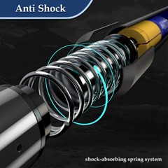 2x Trekking Poles Nordic Walking Hiking Sticks Adjustable Anti-shock Alpenstock