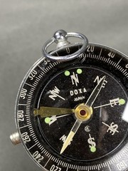 Vintage DOXA 1960s Pocket Compass ~ Made In Japan