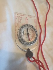 🔥 Suunto A-10 Partner II Compass A10 Hiking Scouting School Made in Finland 🔥