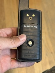 Magellan GPS Pioneer Black Compass LCD Screen Handheld Satellite Navigator