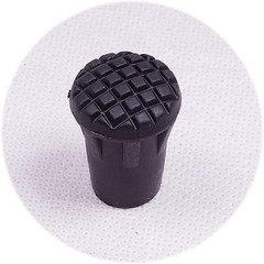 Trekking Poles Walking Poles Tips Protectors, Hiking Poles Replacement Rubber Ti