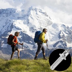 6PCS Walking Sticks for Hiking Trekking Pole Accessory Trekking Pole Parts