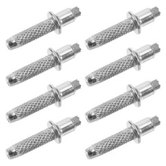 8Pcs Reusable Tungsten Alloy Trekking Pole Tips Replacement for Outdoor Hiking