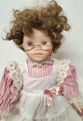 Artist doll porcelain doll 40 cm collector rarity Vintage