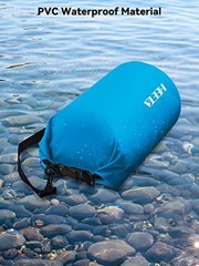 Waterproof Dry Bag for Women Men/10L/20L/30L/40L Roll Top Lightweight 5L Blue