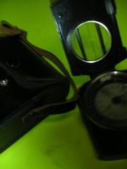 Wilkie Linseatic/Prismatic Compass With Leather Case Steigung Made In Germany