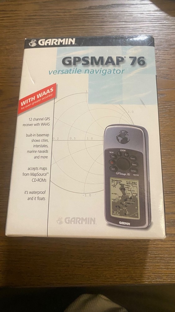 NOB Garmin GPSMAP 76 Handheld GPS Bundle Free Shipping