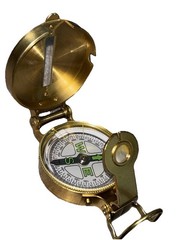 Vintage InspiredTrail Blazer Heritage Lensatic Compass Navigation Tool set of 2