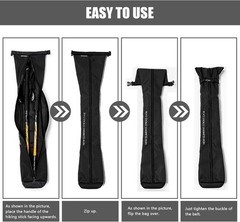Lightweight Waterproof Trekking Pole Carrying Bag with Adjustable Strap – 28”