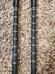 LL Bean / LEKI Collaboration Trekking Poles Set of 2 w/ Tip Covers