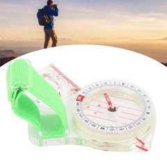 Orienteering Compass Clear Multifunction Thumb Compass For Camping