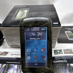 Garmin Montana 600t Camo Handheld Waterproof GPS w/ Built-In Compass & TOPO Maps