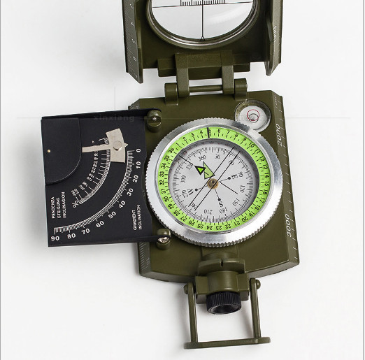 Professional Metal Compass with Multi Function for Camping and Hiking