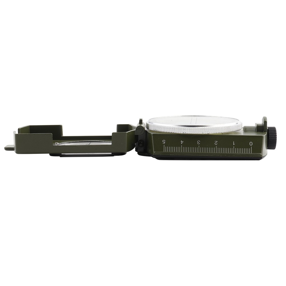 Outdoor Military Sighting Luminous Lensatic Waterproof Compass Army Green
