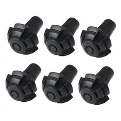 Hiking Pole Tips, Walking Stick Rubber Tips Trekking Poles 6Pcs Big – 6Pcs