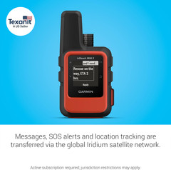 Inreach Mini 2, Lightweight and Compact Satellite Communicator, Hiking Handheld,