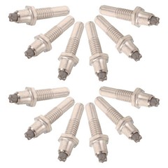 12 Pcs Trekking Pole Accessories Tips Replacement for Walking Sticks Hiking