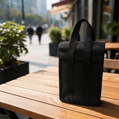 Camping Gas Tank Carry Case for Portable Stoves 23x16x10cm Lightweight 93g