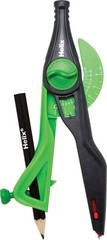Precision Locking Compass with Retractable Point – Assorted Colors, 6.89″x4.13″
