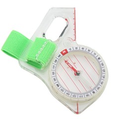 Orienteering Compass Clear Multifunction Thumb Compass For Camping