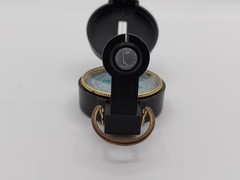 Vintage Engineer Lensatic Compass Made In Taiwan Tested And Works B20