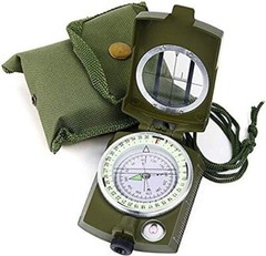 Professional High Accuracy Metal Waterproof Military Compass for Directions Gift
