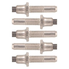 5pcs Hiking Pole Metal Tips – Threaded Tungsten Steel Trekking Pole Replacement