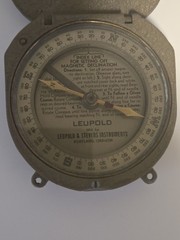 Compass Leupold Volpel Reverse Dial Cruiser-Forester-Surveyor- 1942