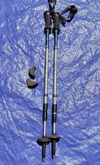 REI Komperdell Traverse Shocklight Trekking Poles 105-140 cm Two Hiking Poles