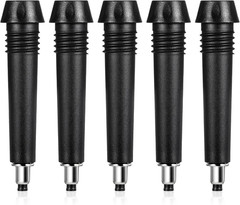 5 Pack Trekking Pole Carbide Tips Universal Hiking Rod End Tip Replacement Walki