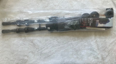 TrailBuddy Trekking Poles Aluminum Cork Handle Hiking Walking Sticks Black New