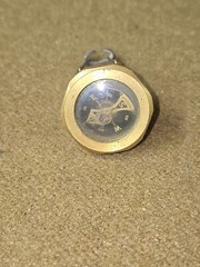 Vintage West German Pin On Hunter’s Compass