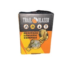 Vintage InspiredTrail Blazer Heritage Lensatic Compass Navigation Tool set of 2