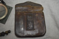 Vintage Leupold Forester Compass w/ Leather Case Green Portland Oregon READ!!