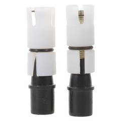 2 Pcs Trekking Poles for Hiking Expansion Tube Backpacking Cane Fitting