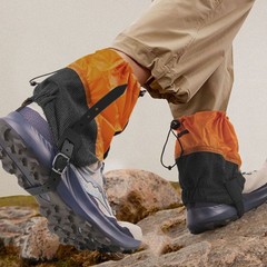 Lightweight Adjustable Low Gaiters for Outdoor Activities in All Weather