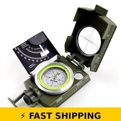 AOFAR AF-4074 Military Compass Waterproof Sighting for Camping & Hiking