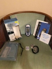 Magellan Meridian Marine with Accessories and Map