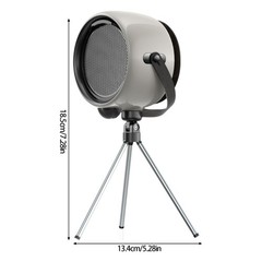 Tiny Cooking Air whirler With Turning Style And Removable Metal Net