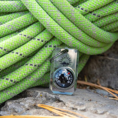Minithermometer – Zipper Pull Mini Dial Thermometer with Split Ring | Easy-To-Re