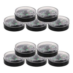 12pcs Compass 20mm Compact Lightweight For Outdoor Activities