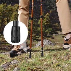 Durable Replacement Trekking Pole Tips, Universal Anti-Slip Walking Stick Tip…