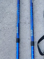 Set of Eurokike Expedition Antishock Twistlock Trekking poles 105-135CM .. 18A